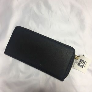 NWT Black Anne Klein Wallet